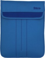 Saco 13 inch Expandable Sleeve/Slip Case(Blue)   Laptop Accessories  (Saco)