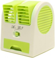 View Mezire Mini cooler (08) green 3308 USB Fan(Green) Laptop Accessories Price Online(Mezire)