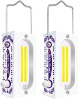 View GO Power Activ 16 COB LED (Set of 2) With Charger Rechargeable Emergency Lights(White) Home Appliances Price Online(GO Power)