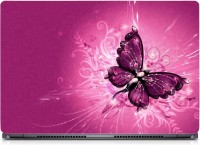 View HD Arts Pink Butterfly ECO Vinyl Laptop Decal 15.6 Laptop Accessories Price Online(HD Arts)