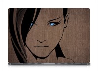 HD Arts Silhouette Blue Eyes ECO Vinyl Laptop Decal 15.6   Laptop Accessories  (HD Arts)