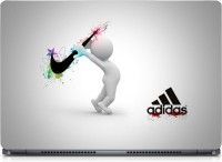 HD Arts Adidas Nike ECO Vinyl Laptop Decal 15.6   Laptop Accessories  (HD Arts)