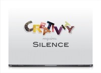 HD Arts Creative Requires Silence ECO Vinyl Laptop Decal 15.6   Laptop Accessories  (HD Arts)