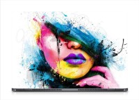 View HD Arts Beautiful Face ECO Vinyl Laptop Decal 15.6 Laptop Accessories Price Online(HD Arts)