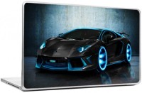 View HD Arts Black Blue Car in Night Laptop skin . ECO Vinyl Laptop Decal 15.6 Laptop Accessories Price Online(HD Arts)