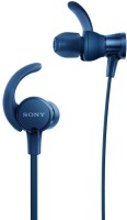Sony XB510AS Wired Headset With Mic(Blue)   Laptop Accessories  (Sony)