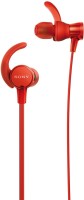 Sony XB510AS Headset with Mic(Red, In the Ear)   Laptop Accessories  (Sony)