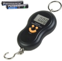 BENISON INDIA ™ 50Kg Smiley Pocket Digital Portable Travel Weighing Scale(Multicolor)