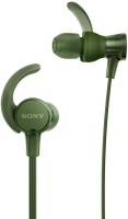 Sony XB510AS Wired Headset With Mic(Green)   Laptop Accessories  (Sony)