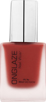 ONGLAZE Nail Polish RED MATTE(7 g) - Price 106 46 % Off