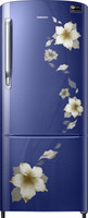 SAMSUNG 212 L Direct Cool Single Door 4 Star Refrigerator(Star Flower Blue, RR22M274YU2/NL)