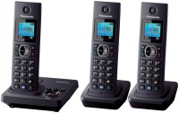 Panasonic PA-kx-tg7863 Cordless Landline Phone(Black)