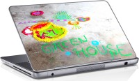 sai enterprises green house vinyl Laptop Decal 15.6   Laptop Accessories  (Sai Enterprises)
