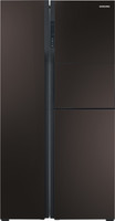 Samsung 591 L Frost Free Side by Side Refrigerator(Wine Mirror, RS554NRUA9M/TL)