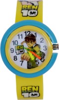 Creator Ben-10 Round Dial Yellow(Random Colours Available) New Model Gift Analog Watch  - For Boys & Girls   Watches  (Creator)