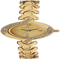 Maxima 19701BMLY Formal Gold Analog Watch For Women