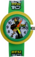 Creator Ben-10 New Design Round Dial Green Gift Analog Watch  - For Boys & Girls   Watches  (Creator)