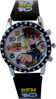 Creator Ben-10 Stars Printed Different Design Style Dial Black Gift Analog Watch  - For Boys & Girls   Watches  (Creator)