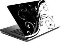 View shopkio B_W_Pattern_Laptop_Skin Adhesive Vinyl Laptop Decal 15.6 Laptop Accessories Price Online(shopkio)