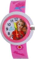 Creator Barbie Round Design Pink(Random Colours Available)Return Gift Analog Watch  - For Boys & Girls   Watches  (Creator)