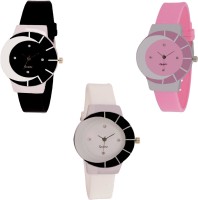CM Beautiful Stylish Multicolor Dial Rich Look Glory Latest Collection 0001 Stylish Pattern Corporate Imperial Analog Watch  - For Women   Watches  (CM)