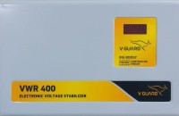 V Guard VWR400 V-GUARD VOLTAGE STABILIZER Voltage Stabilizer (For AC Upto 1.5 Ton)(Grey)   Home Appliances  (V Guard)