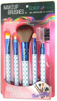 Color Fever Makeup Brush Set - Navy Blue(Pack of 5) - Price 139 43 % Off