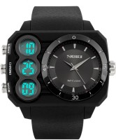 Skmei 1090- BLK Sports Analog-Digital Watch For Unisex