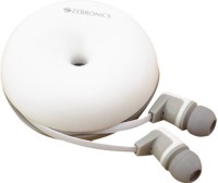 Zebronics EM990 Headphone(WHITE AND GREY, In the Ear)   Laptop Accessories  (Zebronics)