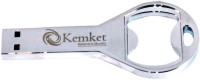 Kemket OPENER 64 GB Pen Drive(Silver)