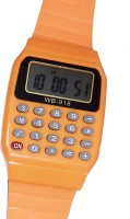 Fashion Gateway Orange strap calculator watch for kids Orange Digital Watch  - For Boys & Girls   Watches  (Fashion Gateway)