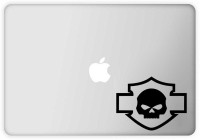 Rawpockets Skull Vinyl Laptop Decal 15.1   Laptop Accessories  (Rawpockets)