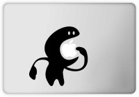 Rawpockets Monster Eating Logo Vinyl Laptop Decal 15.1   Laptop Accessories  (Rawpockets)