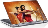 sai enterprises Anushka-Shetty-and-Prabhash-Bahubali vinyl Laptop Decal 15.6   Laptop Accessories  (Sai Enterprises)