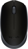 Logitech LOGITECH M170 Wireless Optical Mouse(USB, Black)   Laptop Accessories  (Logitech)