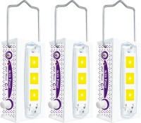View Activ Power 18 COB LED (Set of 3) With Charger Rechargeable Emergency Lights(White) Home Appliances Price Online(Activ Power)