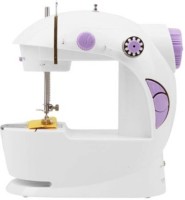 View Benison India ��Mini 4 in 1, Foot Pedal & Adapter, Portable Electric Sewing Machine( Built-in Stitches 45) Home Appliances Price Online(Benison India)