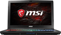 MSI GP Series Core i7 7th Gen - (16 GB/1 TB HDD/128 GB SSD/Windows 10/4 GB Graphics) GP62 7RDX Laptop(15.6 inch, Black)