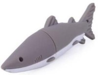 View Microware Shark Shape 8 GB Pen Drive(Grey) Laptop Accessories Price Online(Microware)