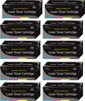 PrintStar 101 Black Toner Cartridge Comaptible For Samsung 101 Toner/Mlt-d101s - Pack of 10 Black Ink Toner