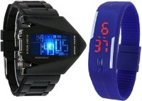 Paras combo aircraft model blue led AS328 Digital Watch  - For Boys   Watches  (Paras)