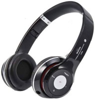 View fiado s460 high bass wireless Wired & Wireless bluetooth Headphone(Black, Over the Ear) Laptop Accessories Price Online(fiado)
