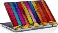 sai enterprises Colors-wooden vinyl Laptop Decal 15.6   Laptop Accessories  (Sai Enterprises)