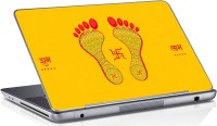 sai enterprises Lakshmi ji footprint vinyl Laptop Decal 15.6   Laptop Accessories  (Sai Enterprises)