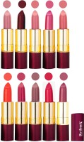 Rythmx Matte Lipstick Set Of 10 Pcs 107(40 g, Multicolor,) - Price 850 78 % Off  