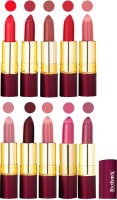 Rythmx Matte Lipstick Set Of 10 Pcs 101(40 g, Multicolor) - Price 850 78 % Off  