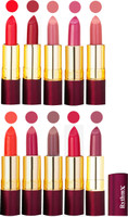 Rythmx Matte Lipstick Set Of 10 Pcs 103(40 g, Multicolor,) - Price 850 78 % Off