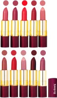 Rythmx Matte Lipstick Set Of 10 Pcs 92(40 g, Multicolor) - Price 850 78 % Off  