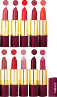 Rythmx Matte Lipstick Set Of 10 Pcs 90(40 g, Multicolor,) - Price 850 78 % Off