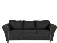 View Comfy Sofa classy Fabric Sectional Grey Sofa Set(Configuration - straight) Furniture (COMFY SOFA)
